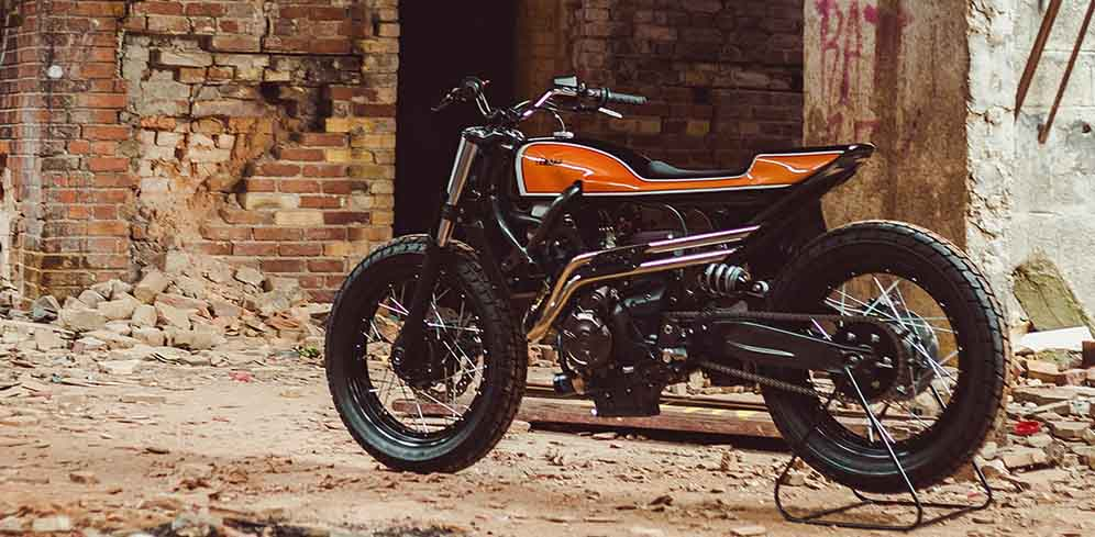 Yamaha XSR700 Tracker Dari Yunani